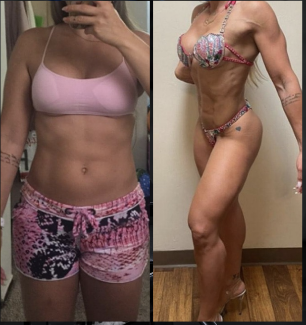 Body transformation result