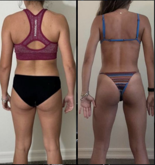 Body transformation result