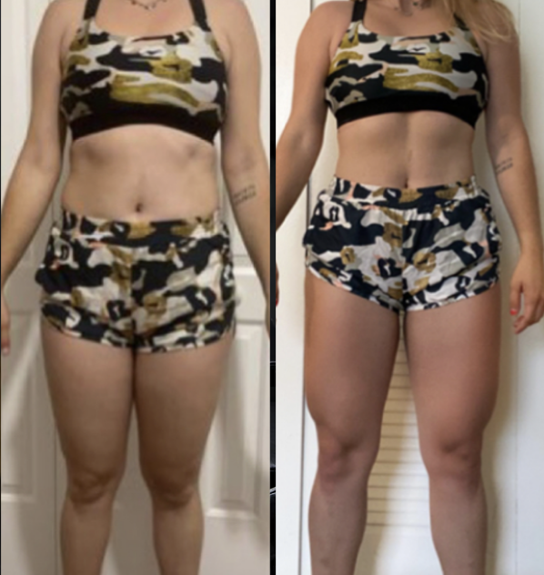 Body transformation result