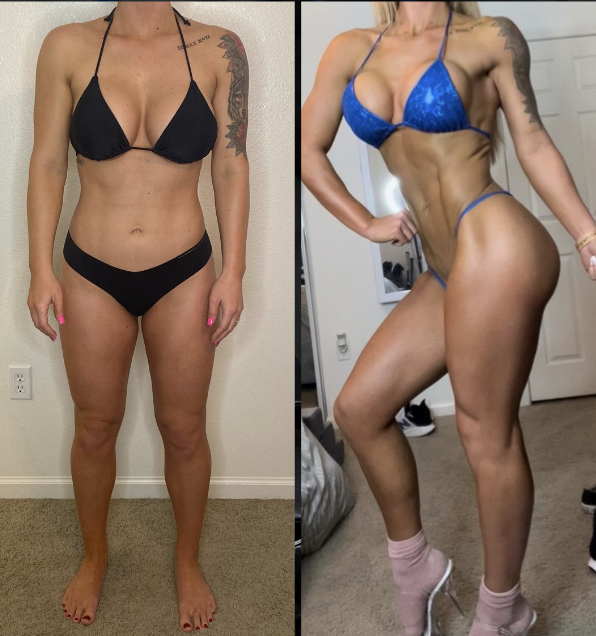Body transformation result