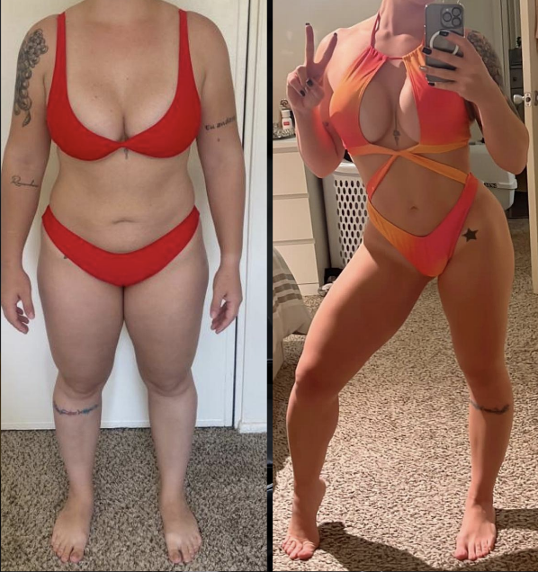 Body transformation result