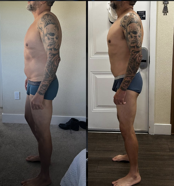 Body transformation result
