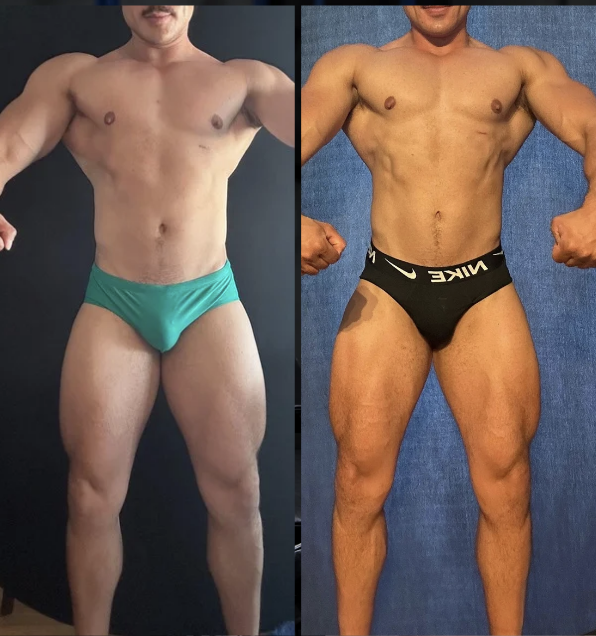 Body transformation result