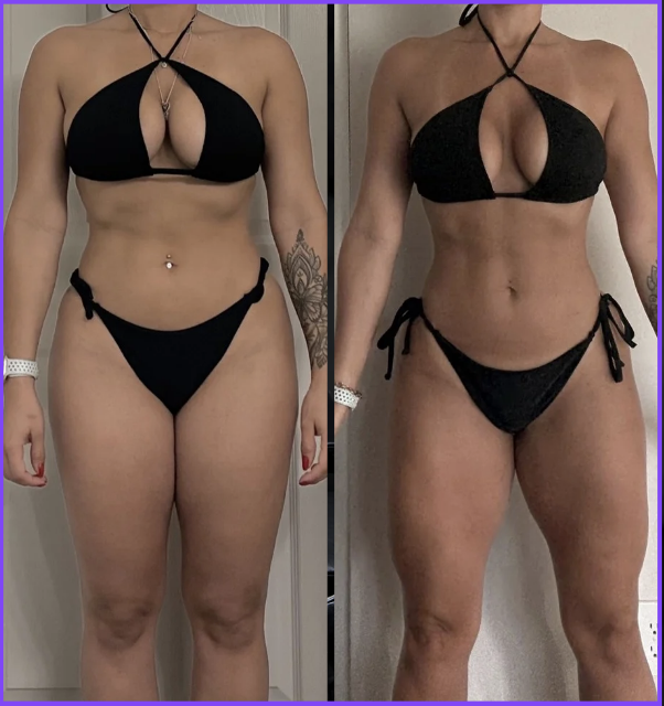 Body transformation result