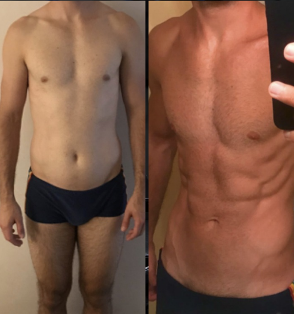 Body transformation result