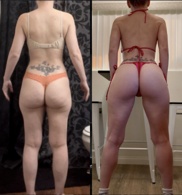Body transformation result